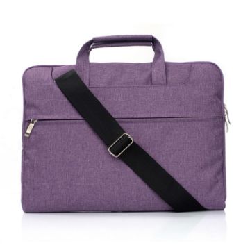 Purple Portable Zipper Laptop Bag for 13.3" & Below, Various Brands - 1