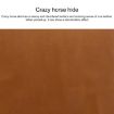 Genuine Leather Business Laptop Bag for 13" and Below (Brown) - 3