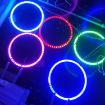 DIY 90mm COB LED Circle Light 3W, Blue, DC9V Decorative - 5