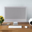 Silver Portable Dust-proof Cover for 21" Apple iMac Desktop, 50x22cm - 2