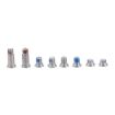 8 in 1 for Macbook 12" A1534 Case Screws (2 Long + 6 Short, Silver) - 1