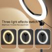 Adjustable 10" LED Fill Light with Tripod & Phone Clamp - 3
