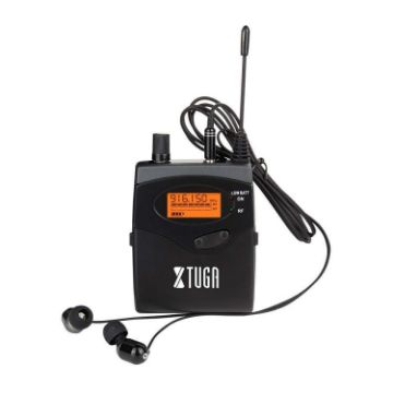 XTUGA RW2080 UHF Wireless In-Ear Monitor System (Black) - 1
