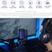 FEELWORLD VM1 USB Gaming Microphone with RGB Light & Boom Arm - 3