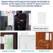 433MHz Wireless Door Sensor, Low Power, White - 6