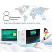 3G/GPRS WiFi Alarm System with Touch Keypad, LCD & RFID - 5