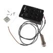 JOYO JE-307 Guitar Pickup 5-Band EQ Preamp with Tuner (Black) - 3