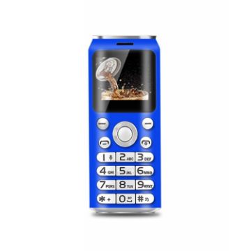 Satrend K8 Mini Phone, Dual SIM, Bluetooth, MP3, 2G (Blue) - 1