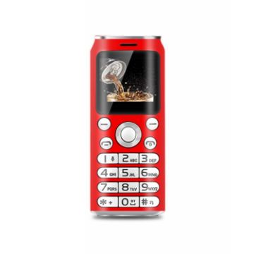 Satrend K8 Mini Mobile, 1.0" Bluetooth Dialer, MP3, Dual SIM, 2G - Red - 1
