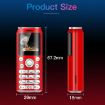 Satrend K8 Mini Mobile, 1.0" Bluetooth Dialer, MP3, Dual SIM, 2G - Red - 5