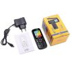 UNIWA E1803 Elder Phone, 1.77" 2G, LED Flashlight, 21 Keys, Black - 6