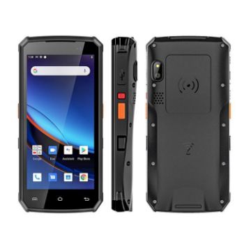 UNIWA M580S Rugged Phone, 4GB+64GB, 5.5" Android 10, 4G, Black - 1