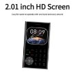 V8 Card Mobile Phone, 2.01" Display, GSM Dual SIM, Bluetooth, Torch - 3