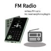 V8 Card Mobile Phone, 2.01", Bluetooth, FM, Torch, Dual SIM, Sky Blue - 5