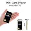 V8 Card Mobile Phone, 2.01", Bluetooth, FM, Torch, Dual SIM, Sky Blue - 6