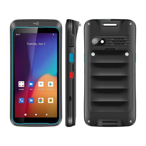 UNIWA V5N Rugged Barcode PDA Phone, 4GB+64GB, 5.5" Android 12, 4G NFC - 1
