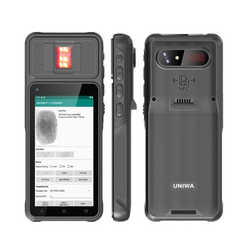 UNIWA F501 Scanner Phone, 2GB+32GB, 5" Android 12, 4G, Black - 1