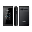 UNIWA X28 Dual-Screen Flip Phone, 2.8"+1.77", Dual SIM, Black - 3