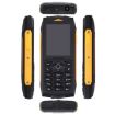 Rugtel R1C Rugged Phone, IP68, 2.4" Display, Dual SIM, 2000mAh, Yellow - 4