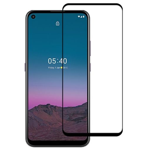 Nokia 5.4 Tempered Glass Full Glue Full Screen Film - 1