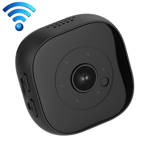 H9 Mini HD 720P Wearable Smart WiFi Surveillance Camera (Black) - 1