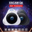 ESCAM Q8 960P Fisheye 1.3MP WiFi IP Camera, Motion/Night Vision - 5