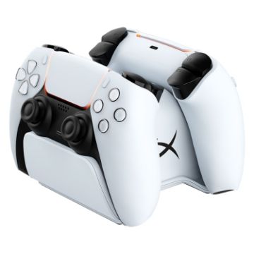 HyperX Gemini PS5 Charging Base (White) by Kingston - 1