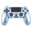 Titanium Blue Wireless Bluetooth Snowflake Button Game Controller PS4 - 1