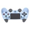 Titanium Blue Wireless Bluetooth Snowflake Button Game Controller PS4 - 4