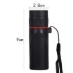 Mini Portable 30x25 Optical Monocular Telescope (Black) - 4