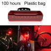 A02 LED Bicycle/Motorbike Taillight USB Recharge, 100hr Warning - 1