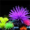 Aquarium Decoration Orange TPR Sea Urchin Coral Ball, Size L, 13cm - 4