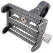 BIKERSAY MP005 Aluminum Bike Phone Holder, Titanium Color - 1
