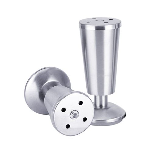 Adjustable 150mm Stainless Steel Cupboard Foot, Thickened Design - 1