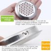 10pcs 29mm Stainless Steel Cabinet Air Vent Louvered Grille - 3