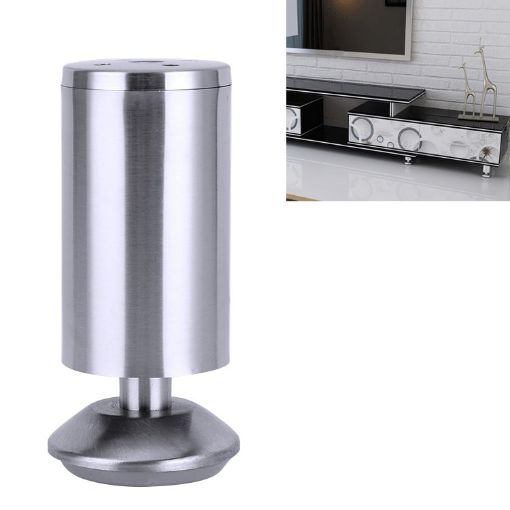 Thickened Stainless Steel Sofa Cabinet Foot, Height 120mm - 1