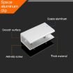 20mm Double Hole Aluminum Alloy Glass Fixing Clip, L Size - 3