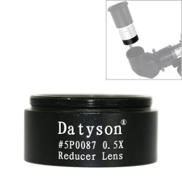 Datyson 5P0087 1.25" 0.5X Fine Thread Telescope Lens Reducer - 1