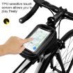 WILD MAN E2 Red Waterproof MTB Front Bag & Mobile Holder - 4