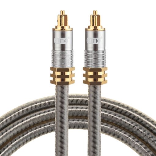 EMK YL-A 1m Toslink Gold Plated Optical Audio Cable Male to Male - 1