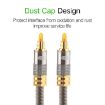 EMK YL-A 1m Toslink Gold Plated Optical Audio Cable Male to Male - 5