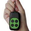 Green Four-Key 433MHz Garage Door Remote Control Cloning Duplicator - 1