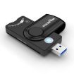 ROCKETEK CR310 USB 3.0 Multi-Card Reader: TF, SD, SIM, Smart Card - 2