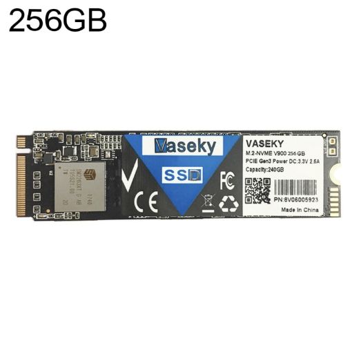 Vaseky V900 256GB M.2 NVME PCIe Gen3 SSD for Desktop/Laptop - 1