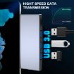 Rocketek SUR759 6 in 1 USB 3.0/LAN/HDMI/SD/TF HUB Adapter - 3