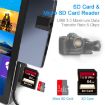 Rocketek SUR759 6 in 1 USB 3.0/LAN/HDMI/SD/TF HUB Adapter - 6