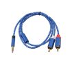 REXLIS 3610 3.5mm to RCA Gold-plated Braided Cable, 0.5m - 4