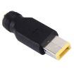 5.5x2.1mm Female to Square Male Power Adapter for Lenovo Laptops - 1