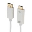 4K x 2K DP to HDMI Converter Cable - 1.8m (White) - 2