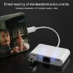 NK-107 TC 3 in 1 USB-C to USB + Ethernet + Power Adapter - 6